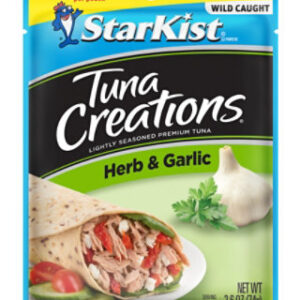 StarKist Tuna Creations Tuna Chunk Light Herb & Garlic - 2.6 Oz