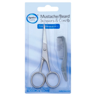 Signature Select/Care Scissor & Comb Mustache & Beard Pack - Each