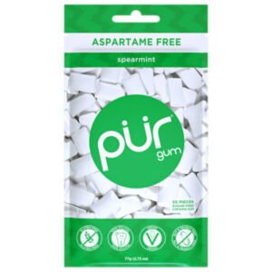 PUR Gum Spearmint Aspartame Free - 55 Count