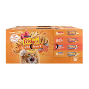 Friskies Variety Wet Cat Food Pack - 32-5.5 Oz