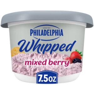 Philadelphia Mixed Berry Whipped Cream Cheese Spread - 7.5 Oz