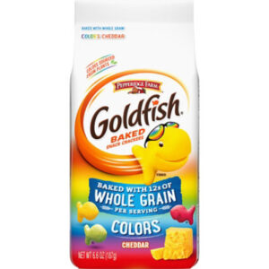 Goldfish Baked with Whole Grain Colors Cheddar Baked with Whole Grain - 6.6 Oz