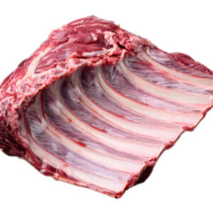 Meat Service Counter Open Nature Lamb Rib Rack - 1.50 Lbs.