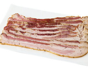Bacon Peppered Sliced Fresh - 1 Lb