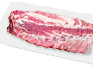 Pork Loin Back Ribs Previously Frozen Service Case - 3 Lb