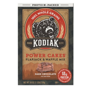 Kodiak Dark Chocolate Flapjack & Waffle Mix Box - 18 Oz