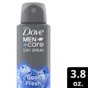 Dove Men? Antiperspirant Dry Spray Cool Fresh - 3.8 Oz