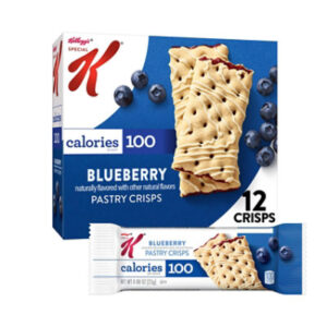 Kelloggs Special K Pastry Crisps Blueberry 100 Calorie Snacks 12 Count - 5.28 Oz