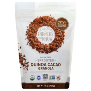 One Degree Organic Foods Granola Sprouted Oat Quinoa Cacao - 11 Oz
