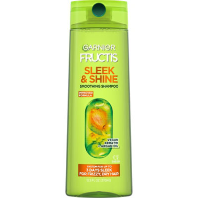 Garnier Fructis Sleek & Shine Smoothing Shampoo for Frizzy Dry Hair - 12.5 Fl. Oz.