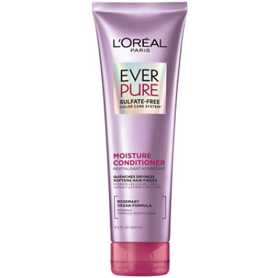 L'Oreal Paris Sulfate Free Moisture Conditioner for Hydrating Dry Hair EverPure - 8.5 Fl. Oz.