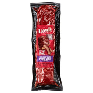 Lloyds Pork Ribs Babyback With Bbq Sauce - 2.5 Lb