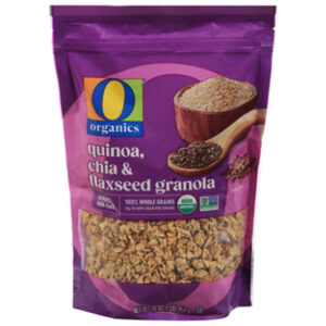 O Organics Granola Chia Flax Quinoa - 16 Oz