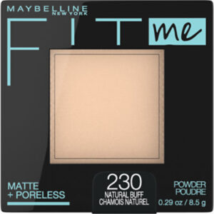 Maybelline Fit Me Matte + Poreless Pressed Face Powder Makeup Natural Buff - 0.29 Oz