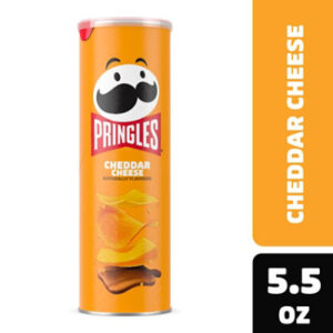 Pringles Potato Crisps Chips Cheddar Cheese Lunch Snacks - 5.5 Oz