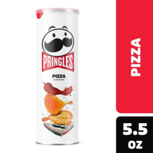 Pringles Potato Crisps Chips Pizza Lunch Snacks - 5.5 Oz