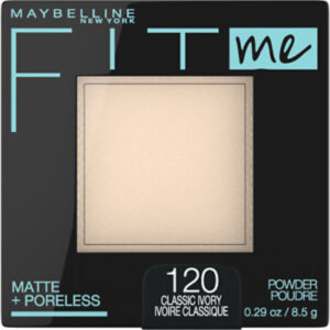 Maybelline Fit Me Matte + Poreless Pressed Face Powder Makeup Classic Ivory - 0.29 Oz