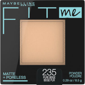 Maybelline Fit Me Matte + Poreless Pressed Face Powder Makeup Pure Beige - 0.29 Oz