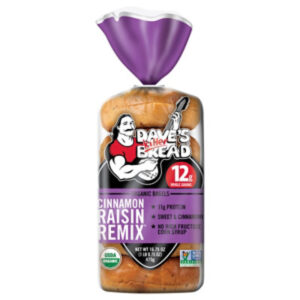 Daves Killer Bread Cinnamon Raisin Remix Bagel Organic 5 Count - 16.75 Oz