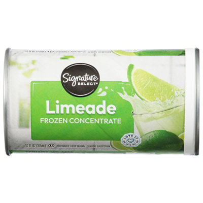 Signature SELECT Frozen Concentrate Limeade - 12 Fl. Oz.