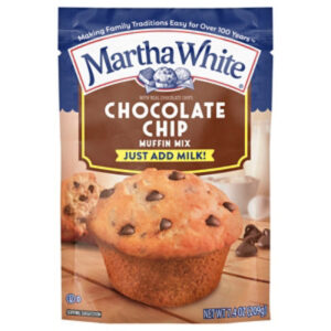 Martha White Muffin Mix Chocolate Chip - 7.4 Oz