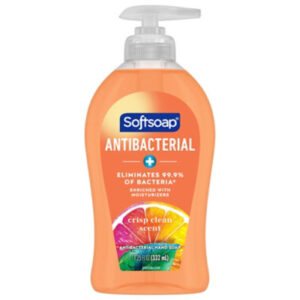 Softsoap Antibacterial Liquid Hand Soap Pump Crisp Clean - 11.25 Fl. Oz.