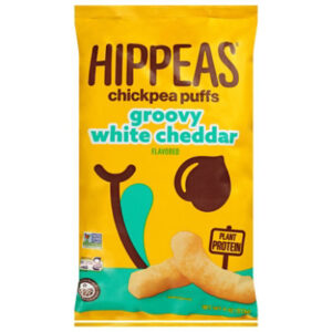 Hippeas Chickpea Puff Wh Cheddar - 4 Oz