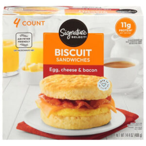 Signature SELECT Bacon Egg Cheese Biscuit Sandwich - 14.4 Oz