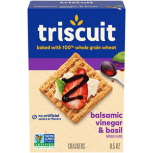 Triscuit Crackers Balsamic Vinegar & Basil - 8.5 Oz