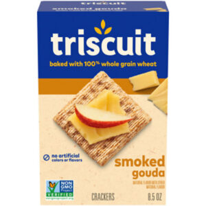 Triscuit Smoked Gouda Whole Grain Wheat Crackers - 8.5 Oz