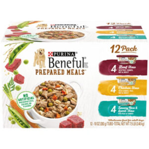 Beneful Prepared Meals Beef Wet Dog Food - 12-10 Oz