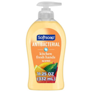 Softsoap Antibacterial Liquid Hand Soap Pump Kitchen Fresh Hands - 11.25 Fl. Oz.