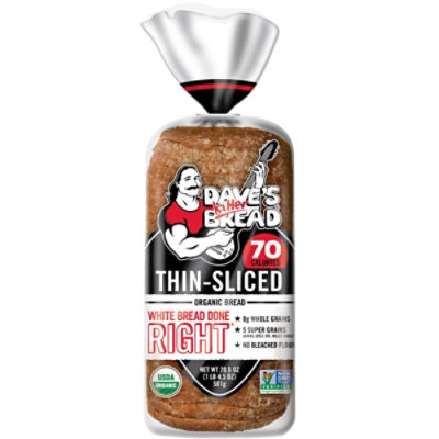 Daves Killer Bread White Done Right Thin - 20.5 Oz
