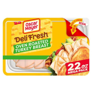 Oscar Mayer Deli Fresh Oven Roasted Sliced Turkey Breast Deli Lunch Meat - 22 Oz