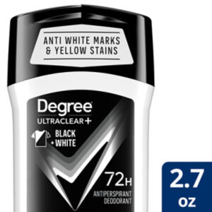 Degree Men UltraClear Black  White Antiperspirant Deodorant - 2.7 Oz