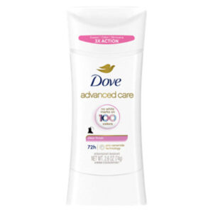 Dove Advanced Care Antiperspirant Deodorant Stick 48h Invisible Clear Finish - 2.6 Oz
