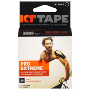 Kt Tape Pro Black - 20 Count