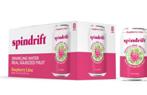 Spindrift Sparkling Water Raspberry Lime - 8-12 Fl. Oz.