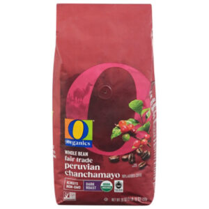 O Organics Coffee Whole Beans Dark Roast Peruvian Chanchamayo - 26 Oz