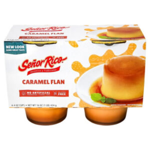 Senor Rico Caramel Flan - 4-4 Oz