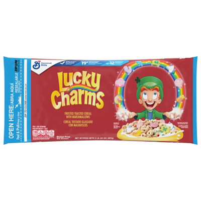 Gmills Lcky Chrms Tstd Oat Cereal W Mrshmlws - 32 Oz