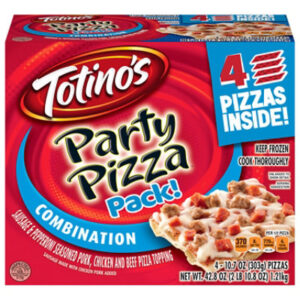 Totinos Pizza 4 Pack Combination Party Frozen - 42.8 Oz