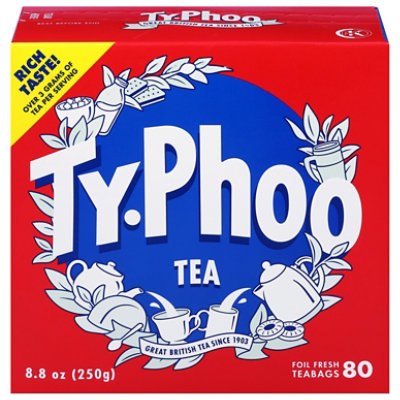 Typhoo Tea Black Rglr - 80 Count