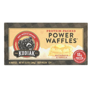 Kodiak Buttermilk & Vanilla Power Waffles Box - 13.4 Oz
