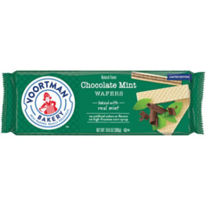 Voortman Bakery Wafers Chocolate Mint Wrapper - 10.6 Oz