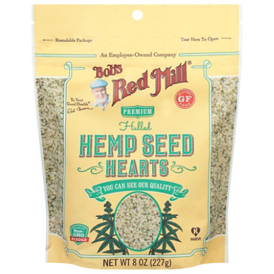 Bob's Red Mill Gluten Free Hemp Seed Hearts - 8 Oz