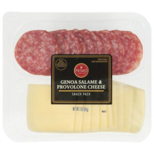 Primo Taglio Snack Pack Salami Genoa And Cheese Provolone - 3 Oz