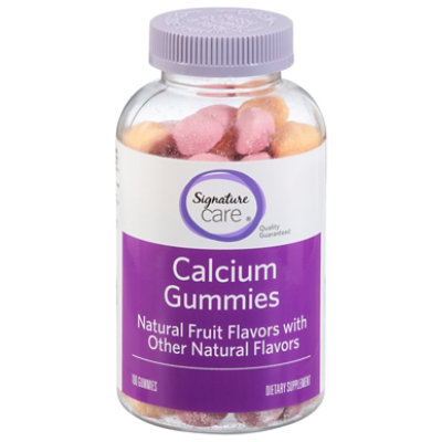 Signature Select/Care Gummy Calcium Dietary Supplement - 100 Count