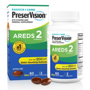 PreserVision AREDS 2 Formula  Multivitamin Eye Vitamin Softgels - 60 Count