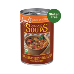 Amy's Light in Sodium Fire Roasted Southwestern Vegetable Soup - 14.3 Oz